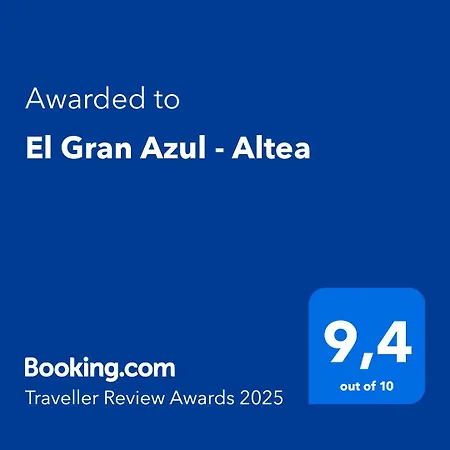 Apartament El Gran Azul - Altea